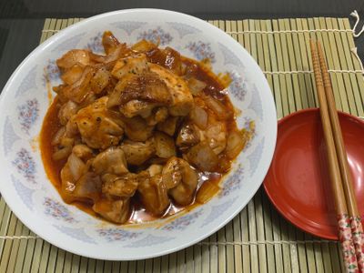 參考食譜 : #03 糖醋雞丁