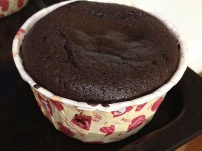 參考食譜 : 巧克力熔岩