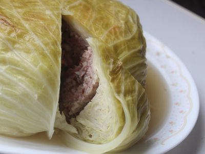 參考食譜 : 高麗菜封