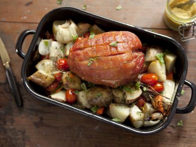 蜂蜜芥末烤豬蹄