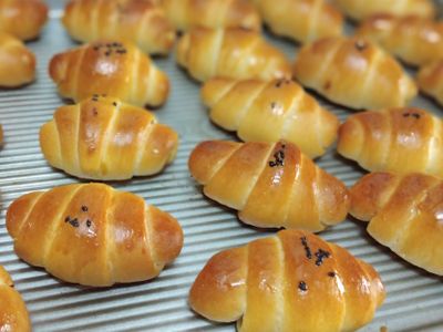 參考食譜 : 小布利餐包