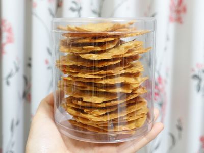 參考食譜 : 杏仁瓦片