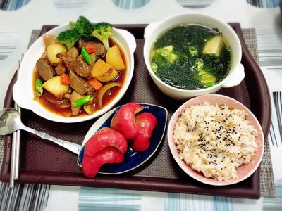 水波爐馬鈴薯燉肉