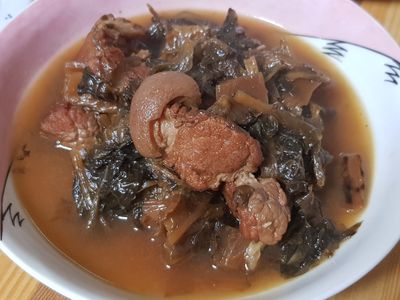 參考食譜 : 梅乾菜燉肉