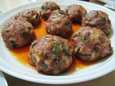 參考食譜 : 蒸肉丸子