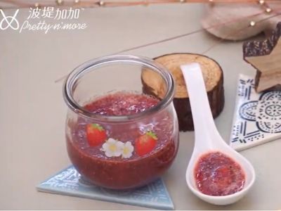 奇亞籽草莓果醬