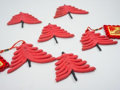 過年鞭炮造型麻糬麵包
