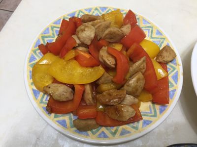 參考食譜 : 彩椒炒魚丸