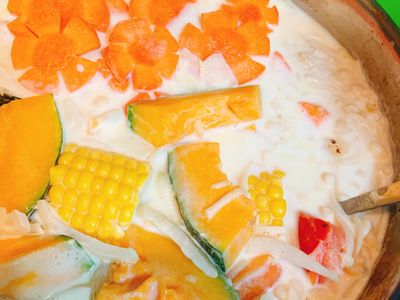 蔬食暖暖牛奶鍋（蛋奶素/無肉料理）