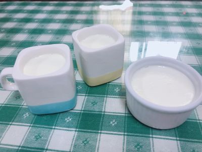 參考食譜 : 輕鬆的鮮奶奶酪😉