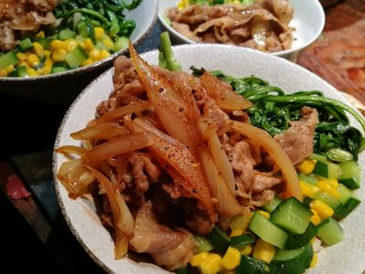 參考食譜 : 吃不膩的牛丼飯