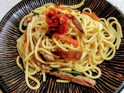 參考食譜 : 台式炒麵