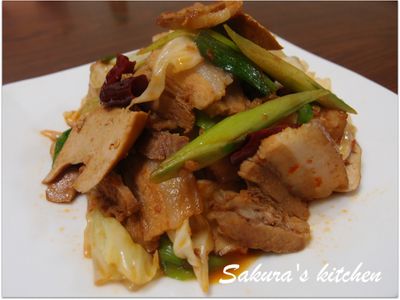 參考食譜 : ♥我的手作料理♥回鍋肉