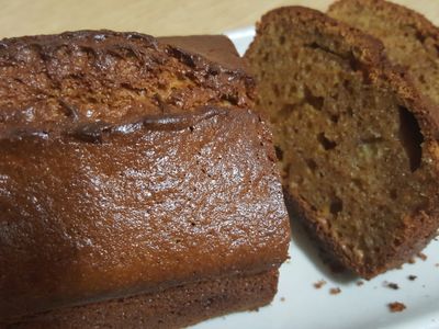 參考食譜 : 黑糖香蕉磅蛋糕