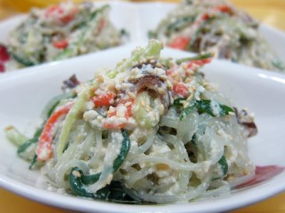 豆腐涼拌蒟蒻