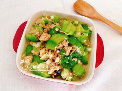 絲瓜肉末家常下飯菜