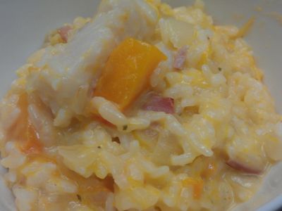 參考食譜 : 南瓜奶油燉飯