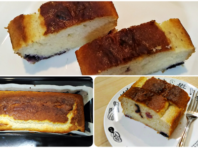 參考食譜 : 藍莓草莓蛋糕(用米麵粉製作)