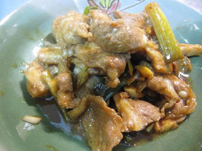 參考食譜 : ▊醬燒豬肉片 ▊