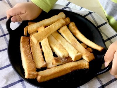 氣炸 奶油土司條