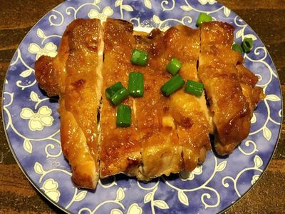 參考食譜 : 照燒雞腿