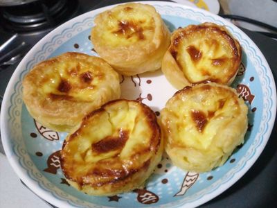 參考食譜 : [減糖]葡式蛋塔