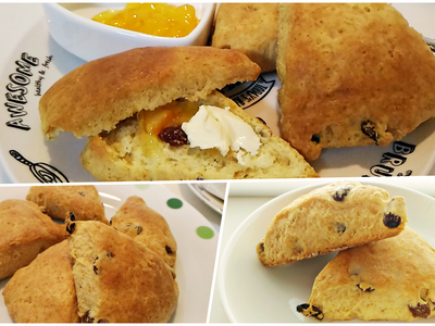 用鬆餅粉作簡單又快速的司康