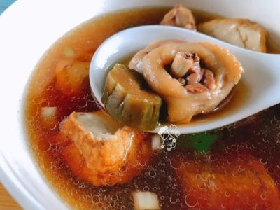 油豆腐瓜子雞湯(一鍋到底電鍋版)