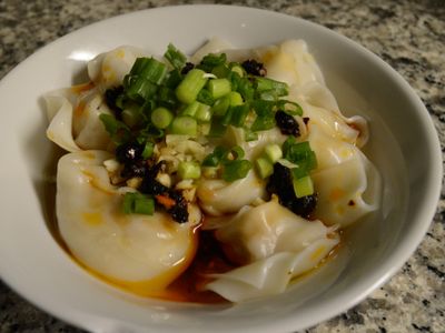 [Serena 上菜] 簡易紅油抄手