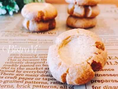 參考食譜 : 超級酥脆!減糖健康迷你版桃酥～