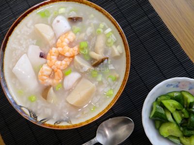 海鮮粥(電子鍋)