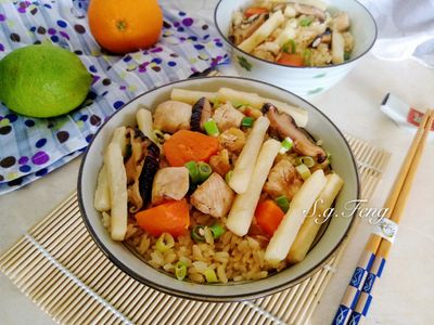 香菇竹筍雞肉炊飯(電子鍋版)