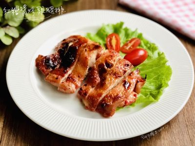 紅糟醬烤雞腿排-手繪食譜