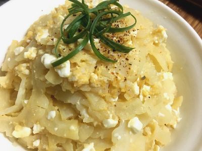 參考食譜 : 金沙白玉苦瓜 苦瓜鹹蛋