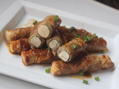 參考食譜 : 紅燒豆腐肉卷