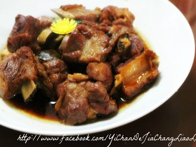 參考食譜 : 紅燒排骨