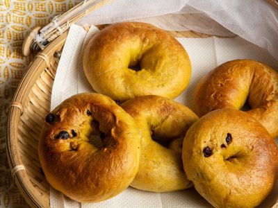 參考食譜 : 芒果手揉貝果