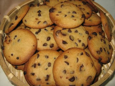 參考食譜 : 巧克力豆餅乾