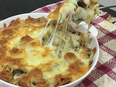 參考食譜 : 雙菇焗烤馬鈴薯【好菇道營養料理】