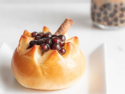 參考食譜 : 爆漿珍奶餐包【麥典實作工坊麵包專用粉】