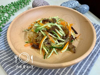 參考食譜 : 涼拌寒天麵