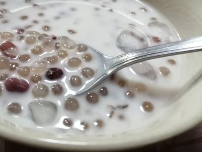 參考食譜 : 紅豆西米露