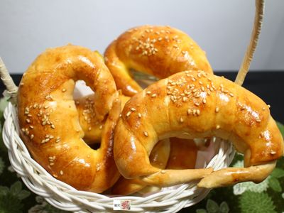 參考食譜 : 金牛角麵包(低熱量)