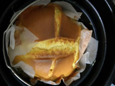參考食譜 : 氣炸海綿蛋糕