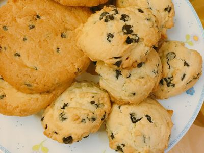 參考食譜 : 巧克力豆餅乾