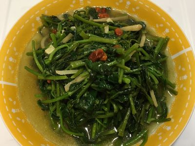 參考食譜 : 清炒皇宮菜