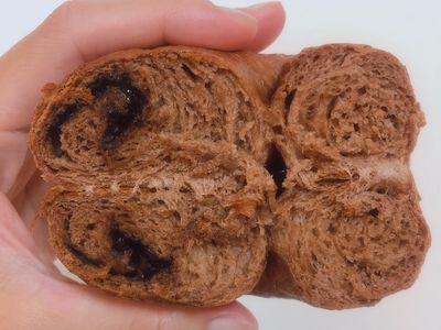 參考食譜 : 可可奶香貝果🍫🥯