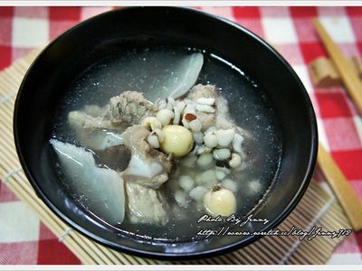 冬令進補‧四神排骨湯