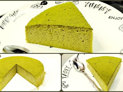 抹茶舒芙蕾乳酪蛋糕