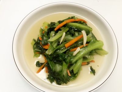 參考食譜 : 👩🏻‍🍳蒜炒大陸妹（可調素食）